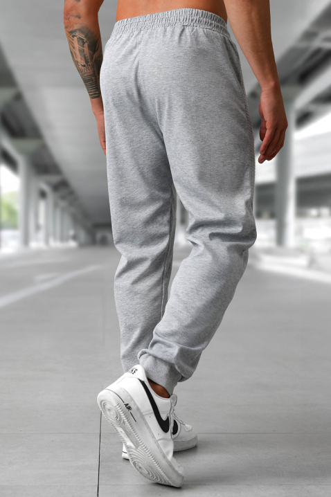Pantaloni bărbați RENEGO GREY, Culoare: gri, IVET.RO - Reduceri de până la -80%