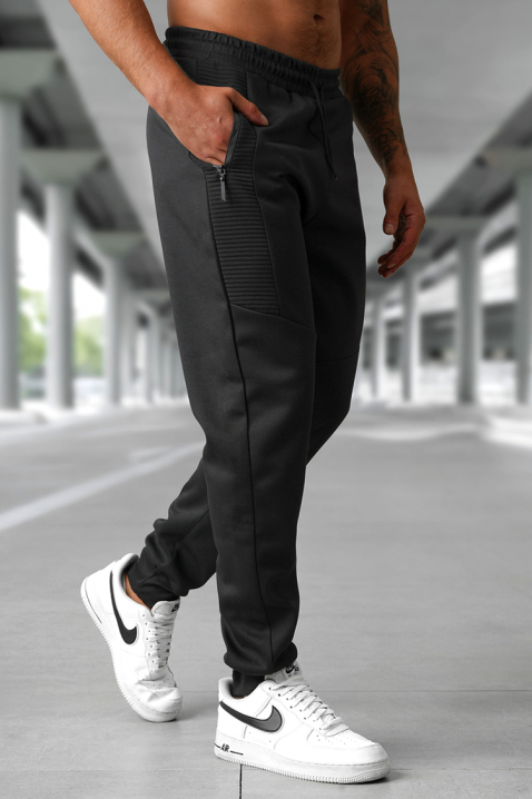 Pantaloni bărbați RENEGO BLACK, Culoare: negru, IVET.RO - Reduceri de până la -80%