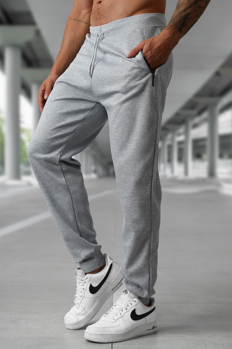Pantaloni bărbați SERTEGO GREY, Culoare: gri, IVET.RO - Reduceri de până la -80%