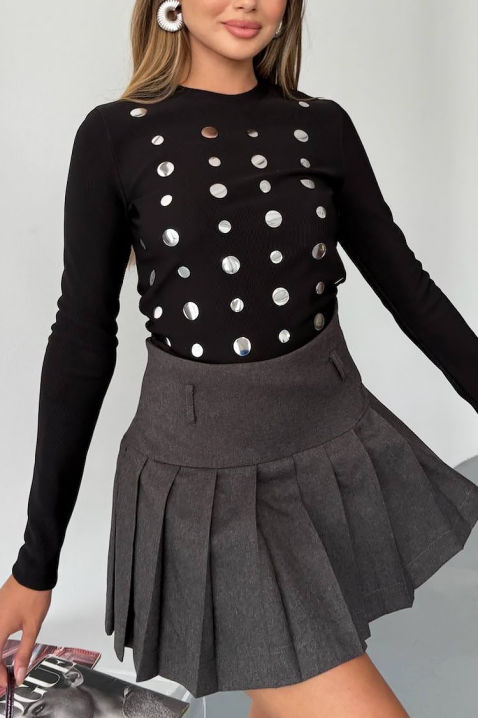 Bluză damă BLAZDANA BLACK, Culoare: negru, IVET.RO - Reduceri de până la -80%