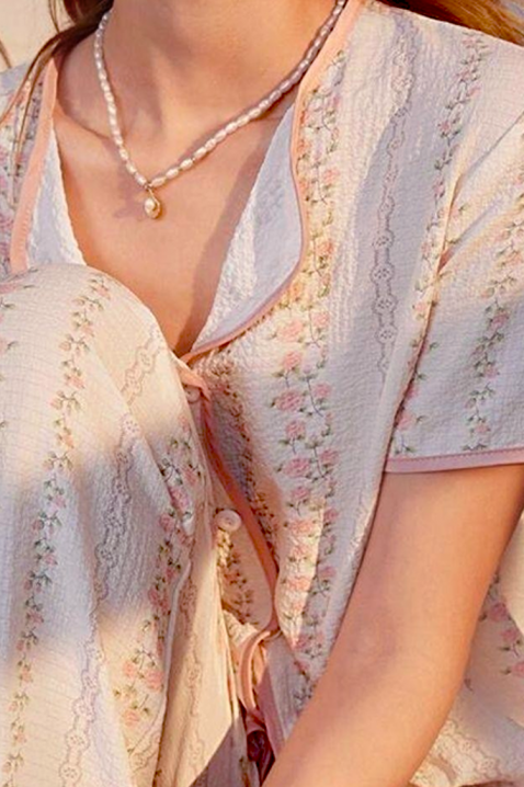 Pijama ROZALZA, Culoare: pudră, IVET.RO - Reduceri de până la -80%