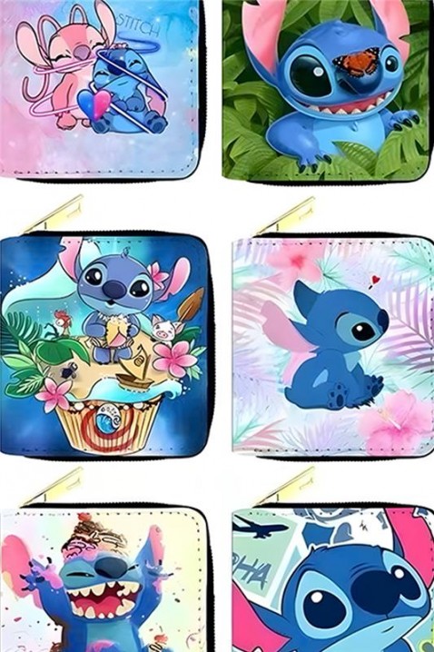Portofel pentru copii STITCH CASH, Culoare: multicolor, IVET.RO - Reduceri de până la -80%