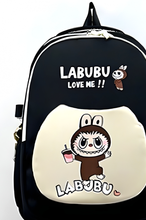Rucsac copii LABUBULOVE BLACK, Culoare: negru, IVET.RO - Reduceri de până la -80%