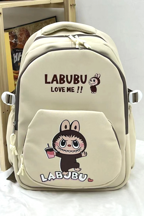 Rucsac copii LABUBULOVE BEIGE, Culoare: bej, IVET.RO - Reduceri de până la -80%