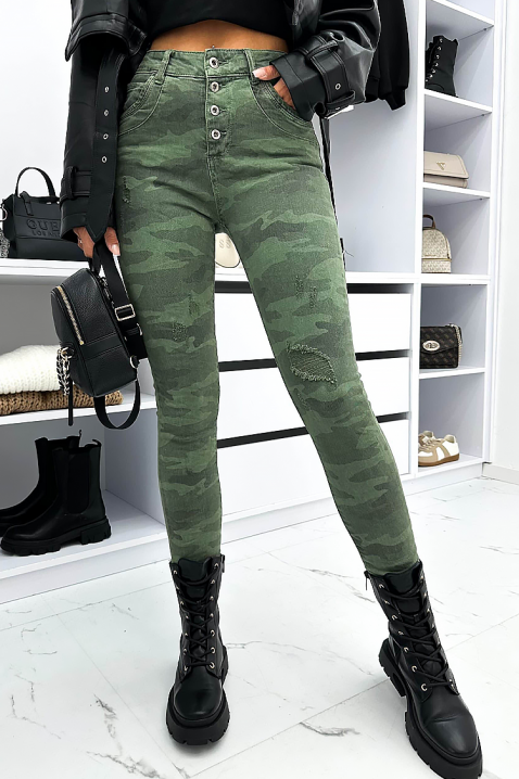 Blugi KAMOFANA, Culoare: camuflaj, IVET.RO - Reduceri de până la -80%