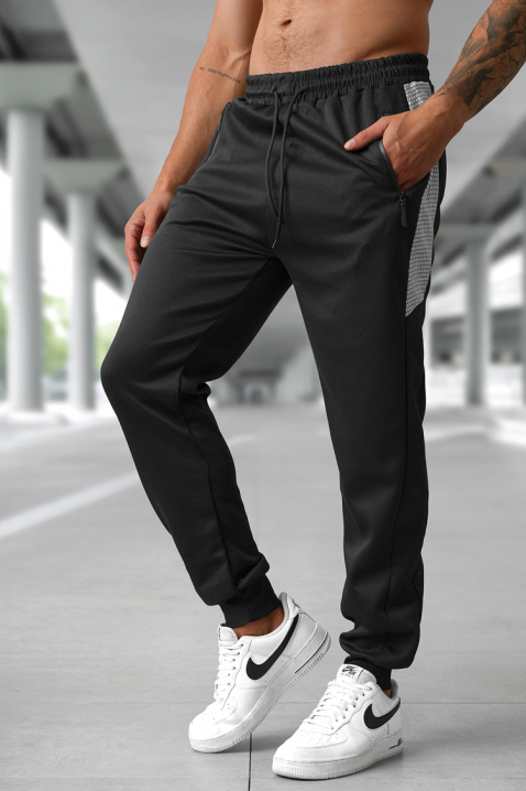 Pantaloni bărbați XEJO BLACK, Culoare: negru, IVET.RO - Reduceri de până la -80%