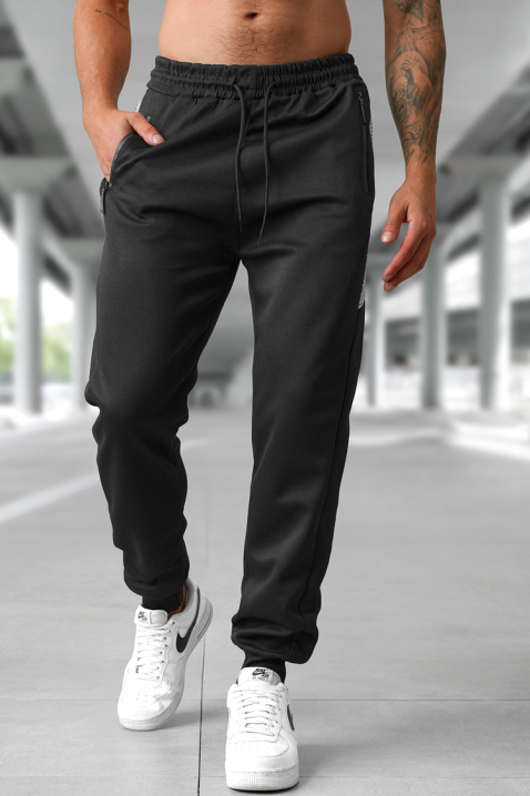 Pantaloni bărbați XEJO BLACK, Culoare: negru, IVET.RO - Reduceri de până la -80%