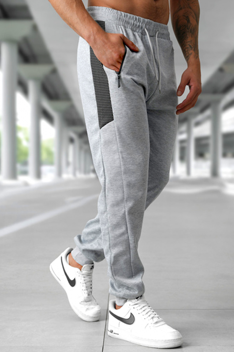Pantaloni bărbați XEJO GREY, Culoare: gri, IVET.RO - Reduceri de până la -80%