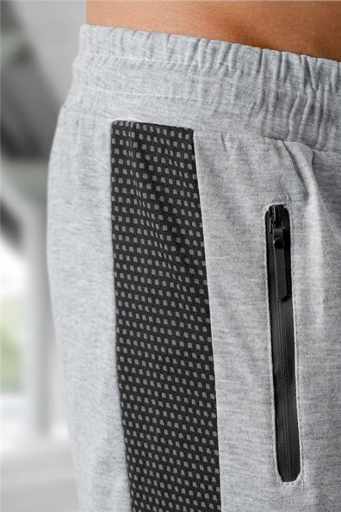 Pantaloni bărbați XEJO GREY, Culoare: gri, IVET.RO - Reduceri de până la -80%