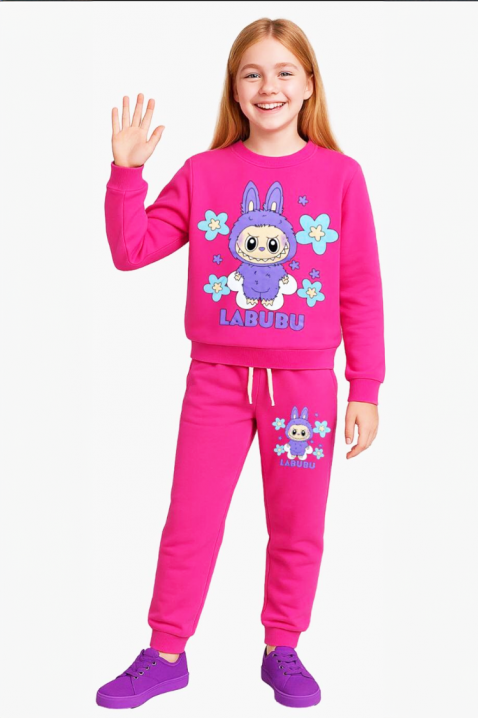Set copii LABUBU GIRLY, Culoare: fuchsia, IVET.RO - Reduceri de până la -80%