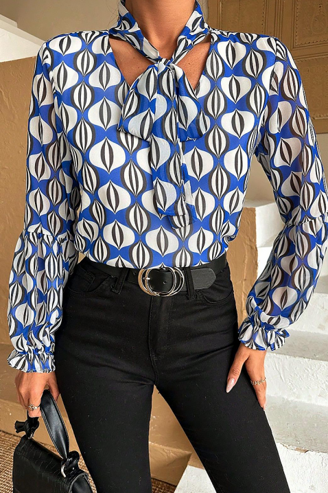 Bluză damă HANDANA, Culoare: multicolor, IVET.RO - Reduceri de până la -80%