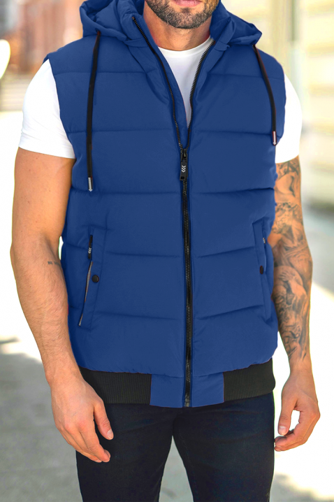 Vestă bărbați REZERO BLUE, Culoare: albastru, IVET.RO - Reduceri de până la -80%