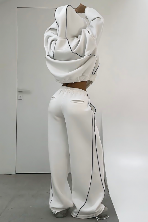 Set sport TRIMORNA WHITE, Culoare: alb, IVET.RO - Reduceri de până la -80%