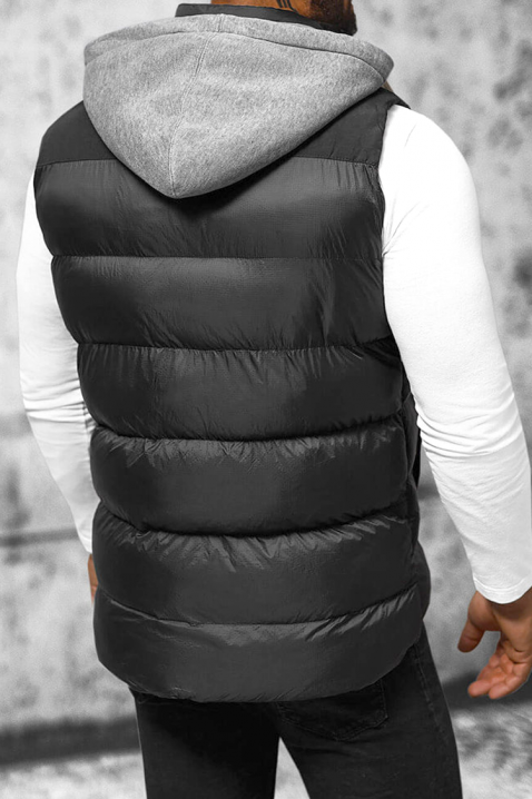Vestă bărbați JERKODO BLACK, Culoare: negru, IVET.RO - Reduceri de până la -80%