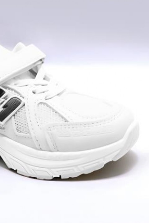 Adidași copii MLANESO WHITE, Culoare: alb, IVET.RO - Reduceri de până la -80%