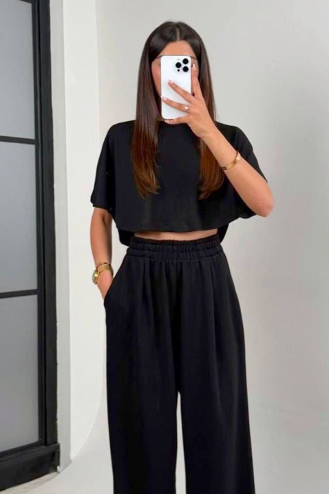 Set ZALMIRDA BLACK, Culoare: negru, IVET.RO - Reduceri de până la -80%