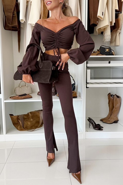 Set DARVELNA BROWN, Culoare: maro, IVET.RO - Reduceri de până la -80%