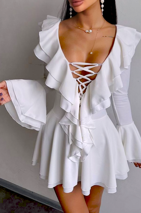 Rochie ZARMOLDA WHITE, Culoare: alb, IVET.RO - Reduceri de până la -80%