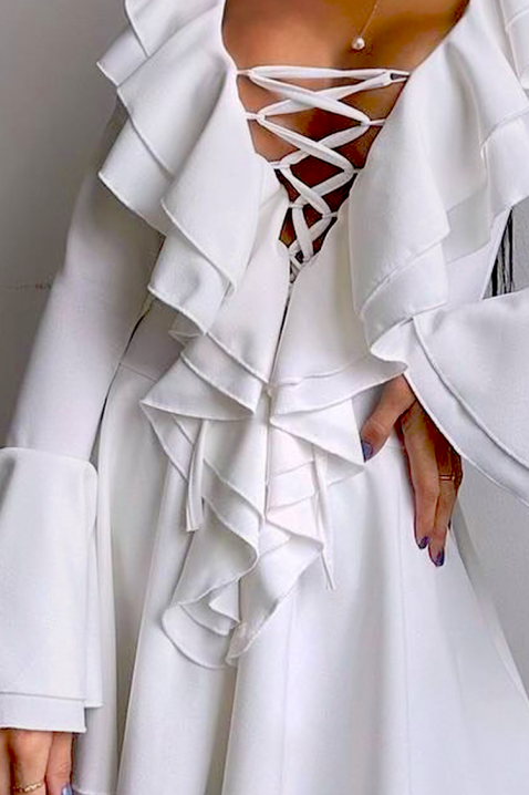 Rochie ZARMOLDA WHITE, Culoare: alb, IVET.RO - Reduceri de până la -80%