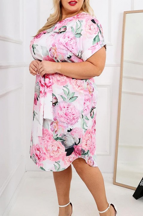 Rochie ROZALDINZA PUDRA, Culoare: pudră, IVET.RO - Reduceri de până la -80%