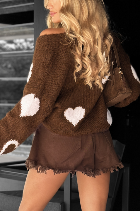 Cardigan VESTALNA BROWN, Culoare: maro, IVET.RO - Reduceri de până la -80%