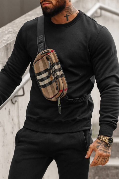 Set sport bărbați FOLMER BLACK, Culoare: negru, IVET.RO - Reduceri de până la -80%