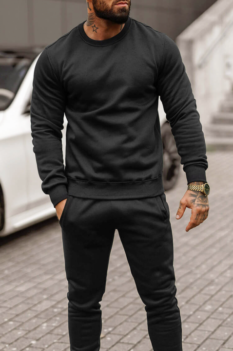 Set sport bărbați FOLMER BLACK, Culoare: negru, IVET.RO - Reduceri de până la -80%
