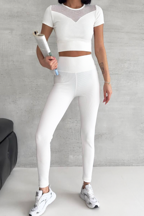 Set sport DANINZA WHITE, Culoare: alb, IVET.RO - Reduceri de până la -80%