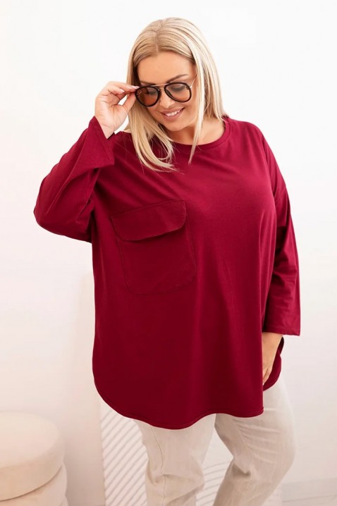 Bluză damă FRENOLFA RED, Culoare: roșu, IVET.RO - Reduceri de până la -80%
