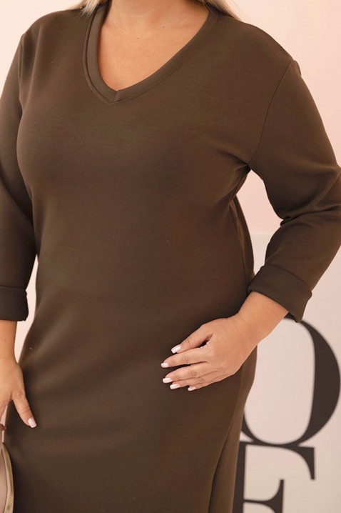 Rochie CRIFONDA BROWN, Culoare: maro, IVET.RO - Reduceri de până la -80%