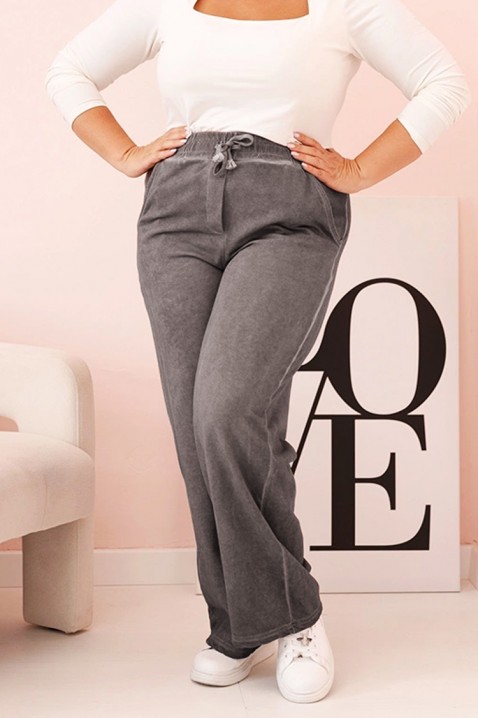 Pantaloni SARMELDA, Culoare: grafit, IVET.RO - Reduceri de până la -80%
