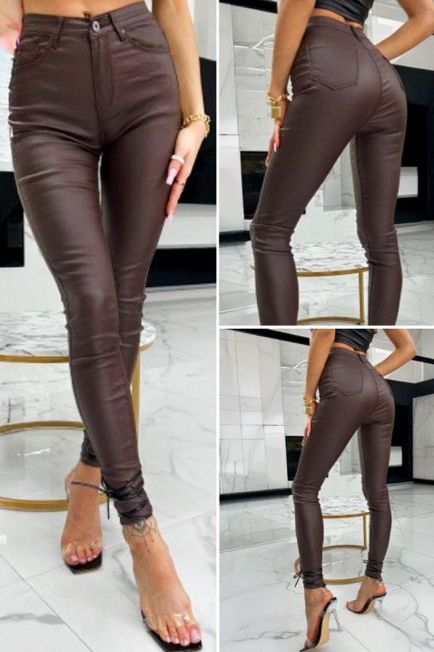 Pantaloni BRATIZA, Culoare: maro, IVET.RO - Reduceri de până la -80%