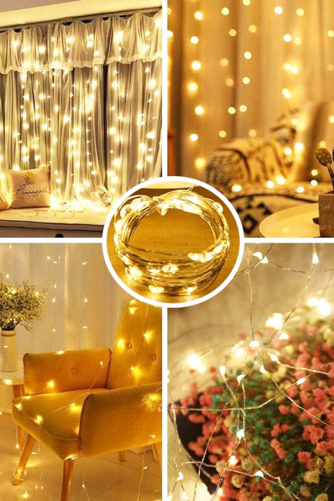 Lumini LED decorative BROLDO, Culoare: galben, IVET.RO - Reduceri de până la -80%
