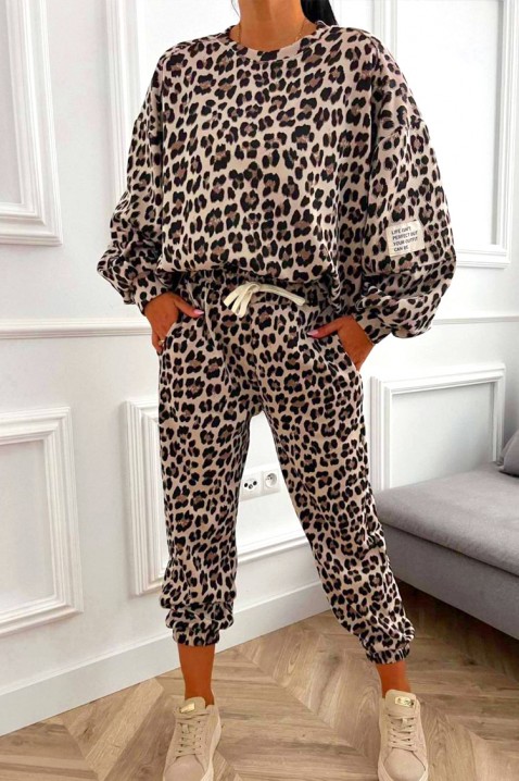 Set BRONDERLA, Culoare: leopard, IVET.RO - Reduceri de până la -80%