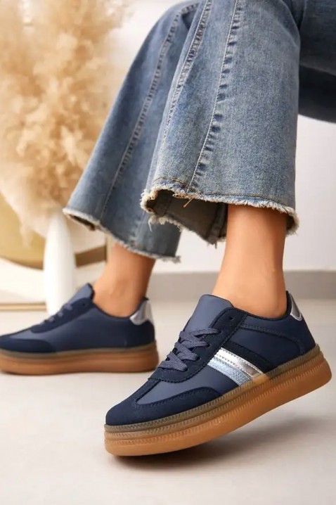Teniși damă SIOTERA NAVY, Culoare: bleumarin, IVET.RO - Reduceri de până la -80%