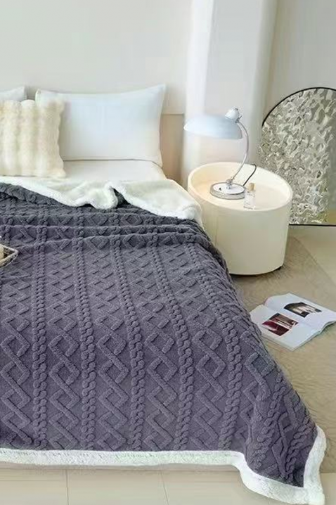 Cuvertură de pat ERTIOLJA LILA 160х200 cm, Culoare: lila, IVET.RO - Reduceri de până la -80%