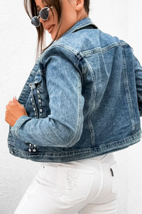 Geacă de blugi SULMERZA, Culoare: albastru, IVET.RO - Reduceri de până la -80%