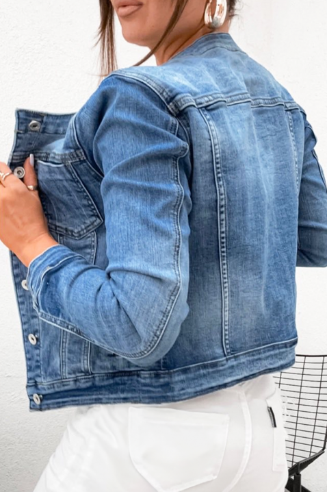 Geacă de blugi TRENZOLDA, Culoare: albastru, IVET.RO - Reduceri de până la -80%