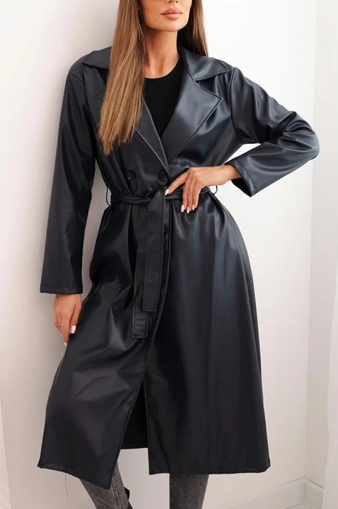 Trenci NARFENZA BLACK, Culoare: negru, IVET.RO - Reduceri de până la -80%