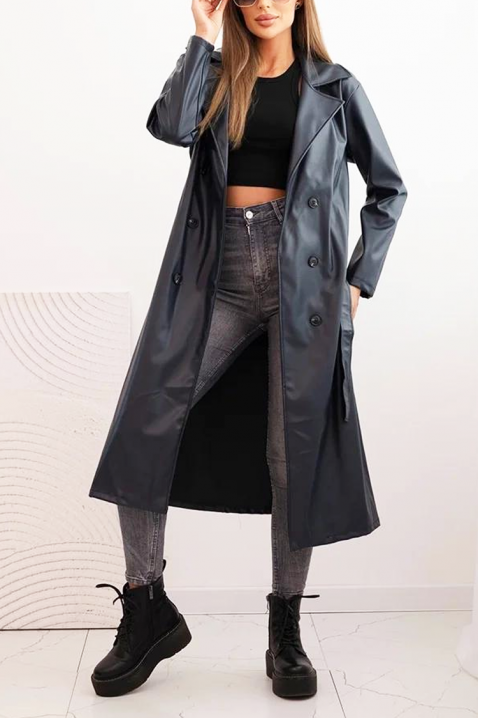 Trenci NARFENZA BLACK, Culoare: negru, IVET.RO - Reduceri de până la -80%