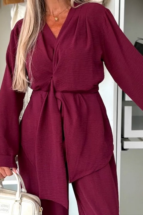 Set GOLZARFA BORDO, Culoare: bordo, IVET.RO - Reduceri de până la -80%