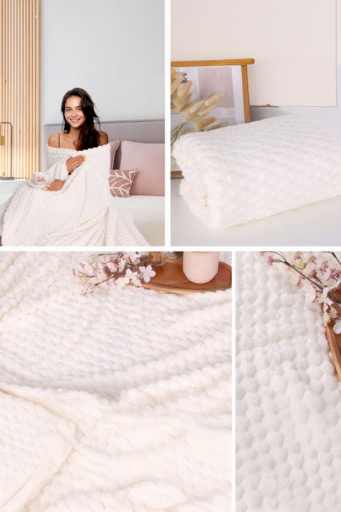 Pătură BELMONGA ECRU 160x200 cm, Culoare: ecru, IVET.RO - Reduceri de până la -80%
