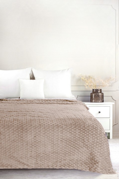 Pătură BELMONGA BEIGE 160x200 cm, Culoare: bej, IVET.RO - Reduceri de până la -80%