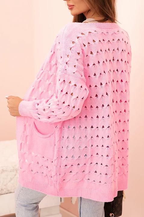 Cardigan NELFORLIA PINK, Culoare: roz, IVET.RO - Reduceri de până la -80%