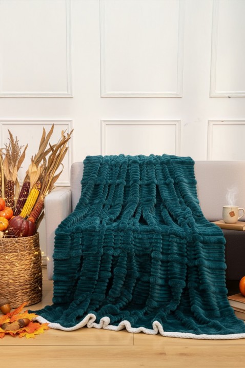 Pătură JERLONDA GREEN 200x220 cm, Culoare: verde, IVET.RO - Reduceri de până la -80%