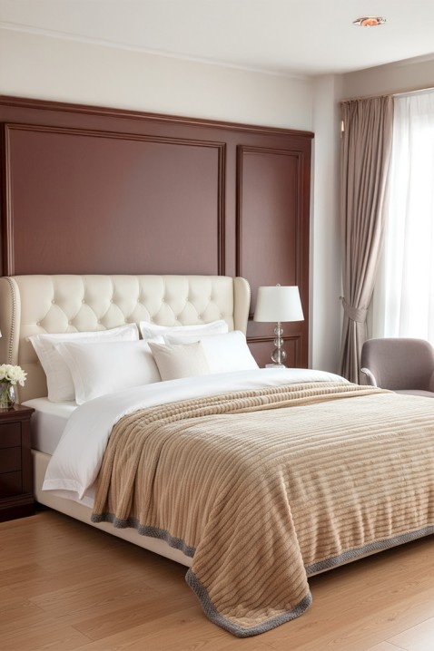 Pătură JERLONDA BEIGE 160x200 cm, Culoare: bej, IVET.RO - Reduceri de până la -80%