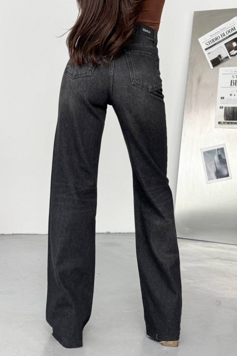 Blugi DERTIOLA BLACK, Culoare: negru, IVET.RO - Reduceri de până la -80%