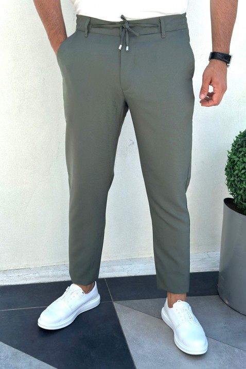 Pantaloni bărbați ROMENZO, Culoare: khaki, IVET.RO - Reduceri de până la -80%