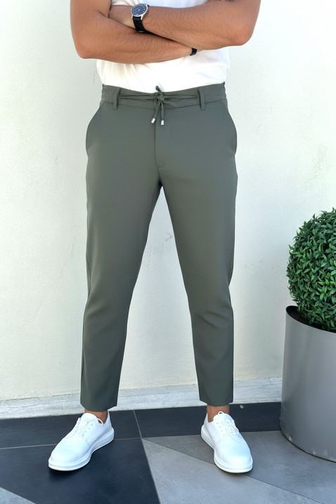 Pantaloni bărbați ROMENZO, Culoare: khaki, IVET.RO - Reduceri de până la -80%