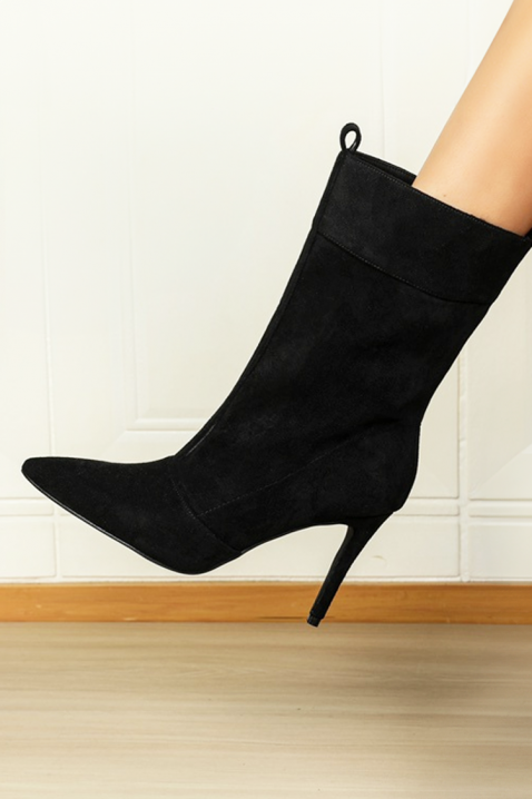 Botine damă DIOMENJA, Culoare: negru, IVET.RO - Reduceri de până la -80%